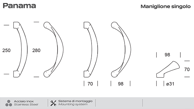 maniglione-acciaio-porta-curvo-panama-reguitti-inox